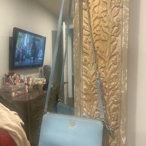 Tory Burch Sky Blue Crossbody Bag